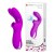 Pretty Love Ralap Vibrator + Suction Purple - Симулятор орального секса для женщин, 16.2х3.7 см (фиолетовый)