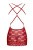 Комплект Obsessive 860-CHE-3 chemise (Красный, L/XL)