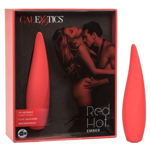 CalExotics Red Hot Ember-вібратор для зовнішньої стимуляції, 12,75х3,25 см - купити в Україні | Секс шоп SEX-SHOP.ua