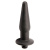 Anal Plug Silicone Black Small - Анальная вибропробка, 12,7 см (черный) - sex-shop.ua