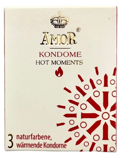 Amor Hot Moments, 3 шт - sex-shop.ua