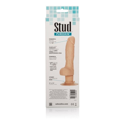 California Exotic Novelties Shower Stud Super Stud - Вибратор, 13x4.5 см