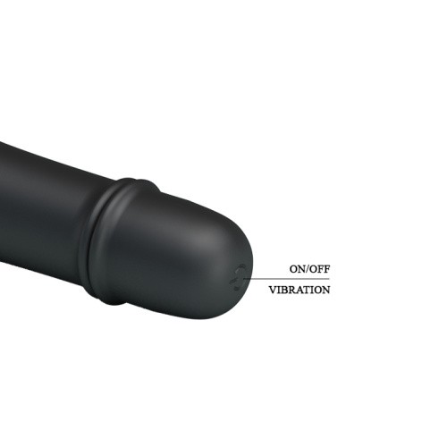 LyBaile - Pretty Love Solomon Vibrator - Классический вибратор, 12.3х3.9 см (чёрный)