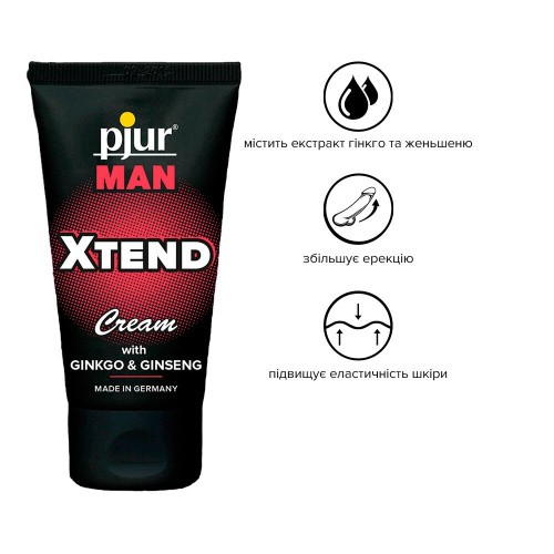 Крем для чоловіків Pjur Man Xtend Cream 50 Ml Tube