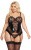 SoftLine Jessica - Соблазнительный корсет, XL (чёрный)