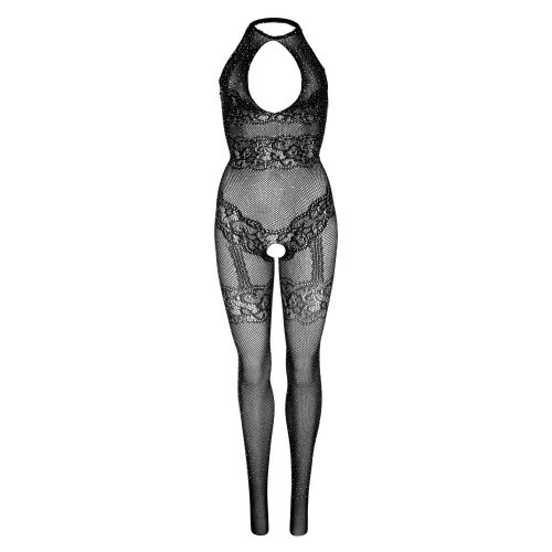 Leg Avenue-Rhinestone Lace and Net Bodystocking Black - Сексуальний сітчастий боді, OS - купити в Україні | Секс шоп SEX-SHOP.ua
