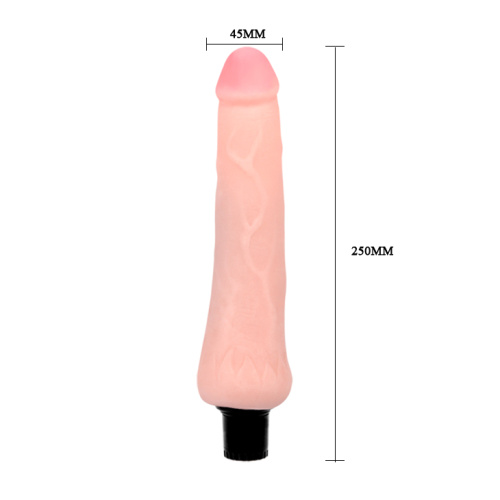 The Realistic Cock Flesh - Вибратор, 25 см (телесный)