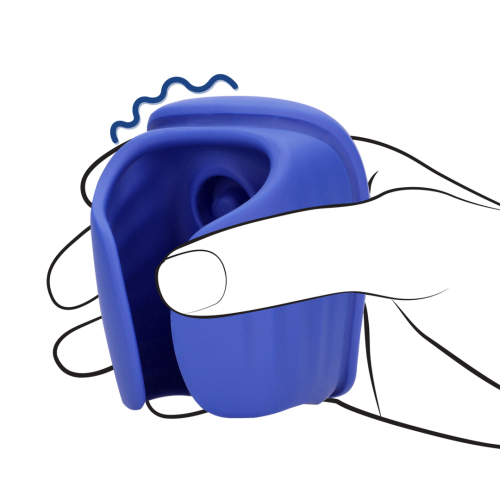 Мастурбатор Loveline Vibrating And Pulse Wave Stroker - купити в Україні | Секс шоп SEX-SHOP.ua