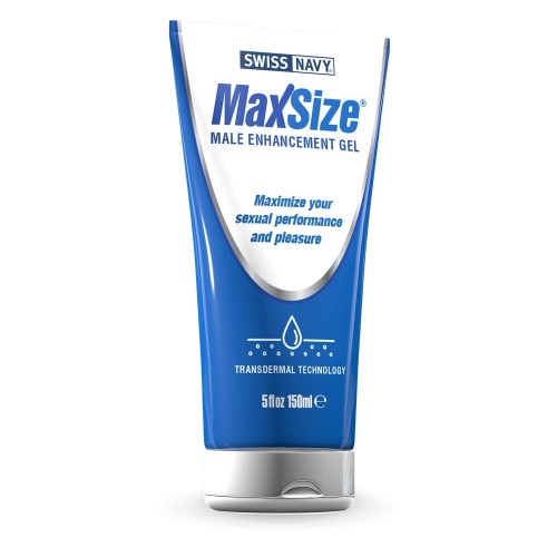 Swiss Navy Max Size Cream - Крем для улучшения потенции, 150 мл - sex-shop.ua