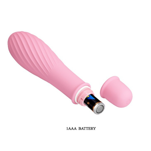 Pretty Love Solomon Vibrator Light Pink - Вибратор, 12,3 см (розовый)