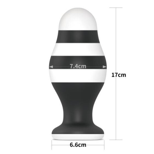 LoveToy X-Missioner Butt Plug 6.5" - Анальная пробка, 17 см - sex-shop.ua