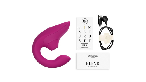 Вібратор для точки G Womanizer Blend Vibrant - купити в Україні | Секс шоп SEX-SHOP.ua