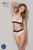 Passion PS001 Panties - Трусики с широкой резинкой и кружевом (бежевые, размер S)