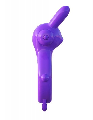 Pipedream Ultimate Rabbit Ring - виброкольцо, 9х2.5 см (фиолетовый)
