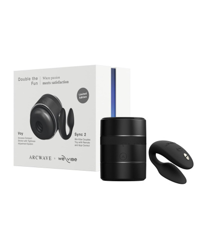 Набор для пар Double the Fun Set Black