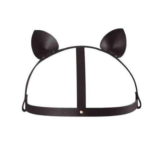 Bijoux Indiscrets MAZE Cat Ears Headpiece Black - Маска кішечки