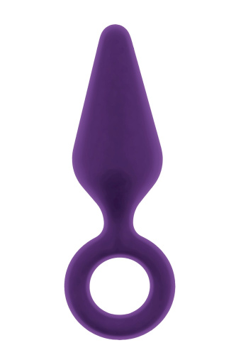 Dream Toys Flirts Pull Plug - Анальная пробка, 12,2 см (фиолетовый) - sex-shop.ua