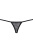 Obsessive 818-THO-1 - сексуальні стрінги з тасьмами, L/XL (чорний)