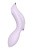 Satisfyer Curvy Trinity 2 - Вакуумный клиторальный стимулятор и массажер для точки G, 16.8х3.8 см (фиолетовый) - sex-shop.ua