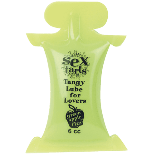 Лубрикант с ароматом зеленого яблока Sex Tarts Lube , 6 мл - sex-shop.ua
