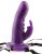 Fetish Fantasy Wonderful Wabbit Hollow Strap-on 22074 - Фаллопротез с вибратором кроликом, 12х4,5см, (фиолетовый) - sex-shop.ua