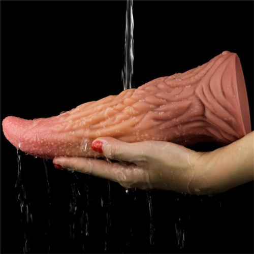 Фалоімітатор Dual-Layered Silicone Tongue 10