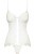 Obsessive 874-BAB-2 babydoll - сексуальный бэби долл и стринги, S/M (белый)