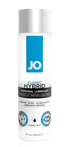 System JO Classic Hybrid - густая водно-силиконовая смазка , 120 мл