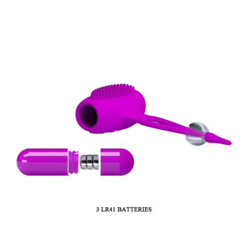 Pretty Love Bancroft Nipple Vibrator - Стимулятори для сосків з вібрацією, 9 см (фіолетовий) - купити в Україні | Секс шоп SEX-SHOP.ua