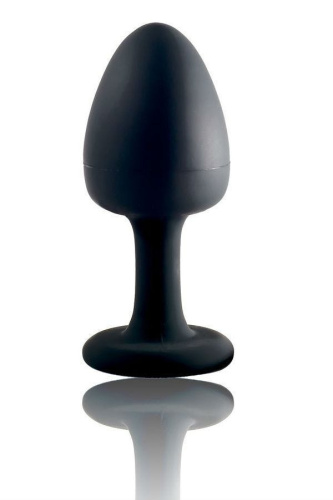 Dorcel Geisha Plug анальна пробка із зміщеним центром ваги, 7.9х3.2 см (чорний)