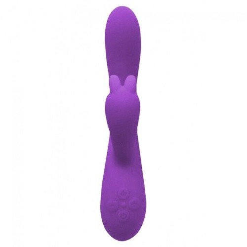 Wooomy Gili-Gili Vibrator with Heat - Вибратор-кролик, 20.2 x 3.4 см (фиолетовый) - sex-shop.ua