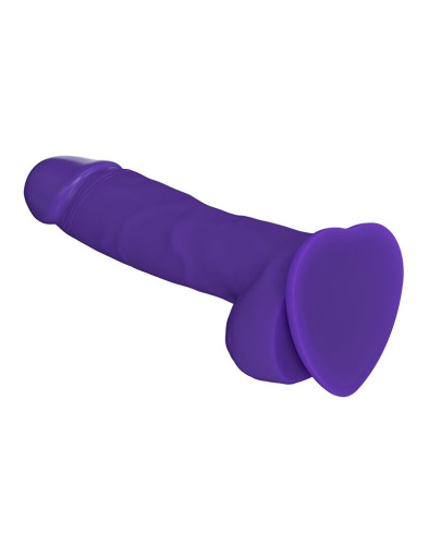 Strap-On-Me Soft Realistic Dildo Violet - XL - реалістичний фалоімітатор, 19.8х4.3 см (фіолетовий)