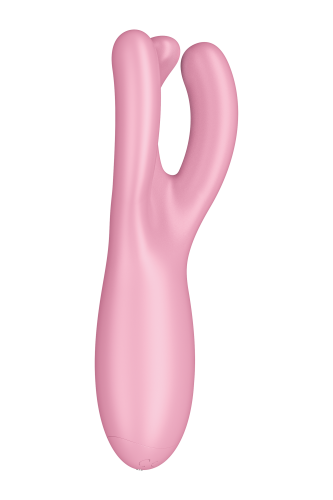 Satisfyer Threesome 4 - Вибратор для клитора, 14х5.6 см (розовый) - sex-shop.ua