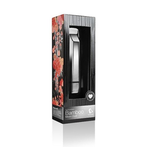 Rocks Off Bamboo Moon Dust – вібратор, 10х1.7 см. (сріблястий) - купити в Україні | Секс шоп SEX-SHOP.ua