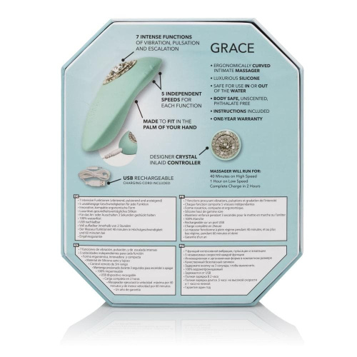 CalExotics Pave Grace вібратор для клітора, 10,25 см - купити в Україні | Секс шоп SEX-SHOP.ua