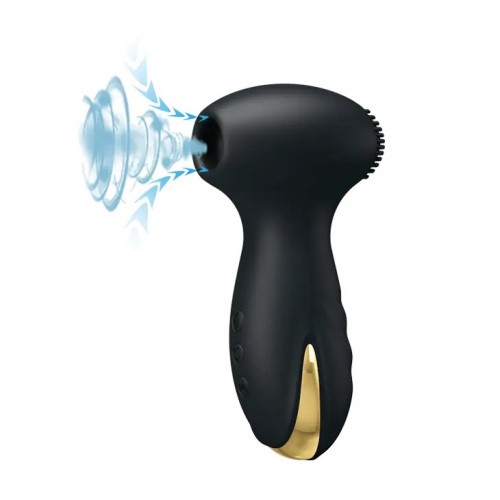 Pretty Love Royal Pleasure Massager Black - Вибратор, 12.6 см (черный)