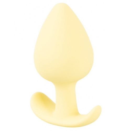 Orion Cuties Mini Butt Plug Yellow - Анальная пробка, 6,5х3,1 см (желтый)