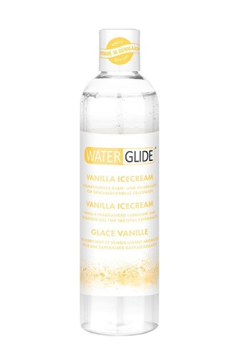 Waterglide Vanilla Icecream - смазка с ароматом ванили, 300 мл - sex-shop.ua