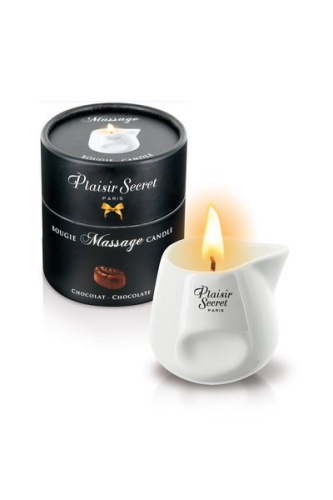 Plaisir Secret Chocolate - Масажна свічка з ароматом шоколаду в подарунковій упаковці, 80 мл - купити в Україні | Секс шоп SEX-SHOP.ua