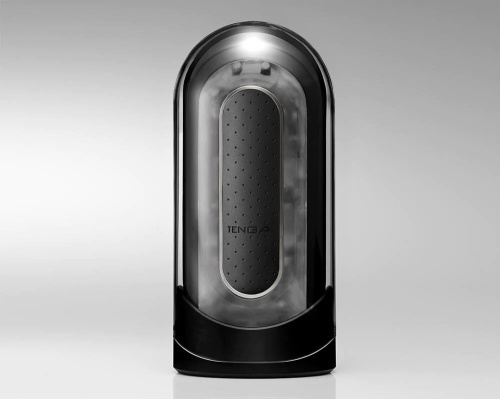 Tenga Flip Zero Electronic Vibration Black, мастурбатор с изменяемой интенсивностю, раскладной, 18х7.5 (чёрный)