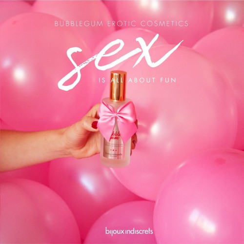 Bijoux Indiscrets Bubblegum 2 in 1 - Лубриканти на силіконовій основі для сексу та масажу, 100 мл - купити в Україні | Секс шоп SEX-SHOP.ua