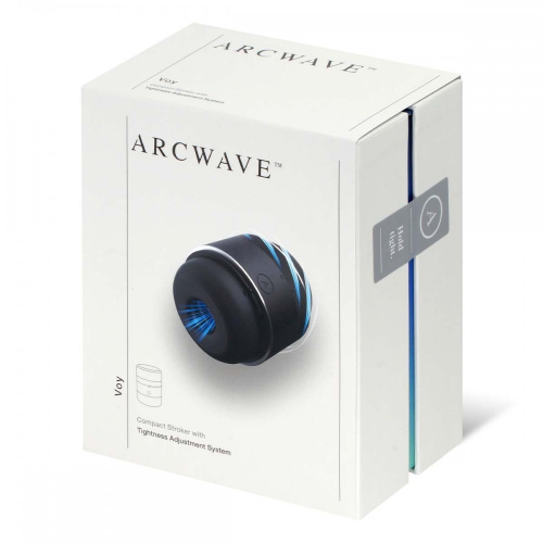 Arcwave Voy Compact Stroker - Мастурбатор наскрізний з регулюванням герметичності, 11.5х8 см