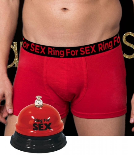Admas еротичний комплект боксери і дзвінок для сексу (L)