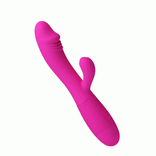 Pretty Love Snappy Vibrator Pink - Силиконовый вибратор-кролик, 19.5х3.2 см (розовый) - sex-shop.ua