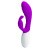 Pretty Love Vibrator Flirtation - Вибратор-кролик с крупной головкой, 20х4 см (фиолетовый)