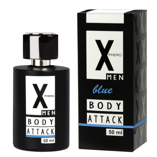 Aurora X Phero Men Blue - Духи с феромонами для мужчин, 50 мл - sex-shop.ua