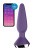 Satisfyer Plug-ilicious 1 - Анальная смарт-пробка, 14х3 см, (фиолетовая)