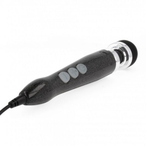 Doxy Number 3 Disco Black очень мощный вибратор микрофон в металлическом корпусе, 28х4.5 см (чёрный) - sex-shop.ua