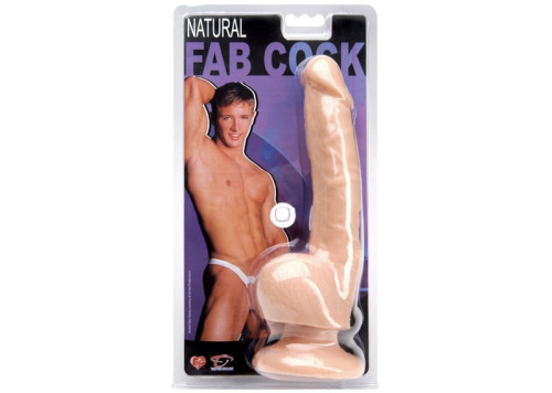 Фаллоимитатор Fab Cock, 21,5х3,8 см - sex-shop.ua