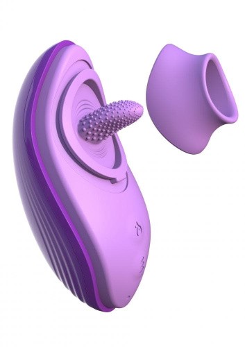 Pipedream Her Silicone Fun Tongue-стимулятор клітора, імітатор оральних ласк - купити в Україні | Секс шоп SEX-SHOP.ua